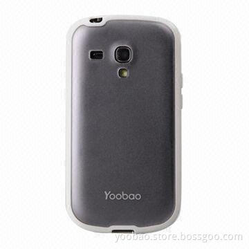 Protective Case for Samsung Galaxy S3 i8190 Mini, Made of PC/TPU Material, with 1pc Screen Protector